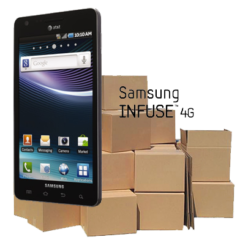 Return Samsung Infuse to Stock